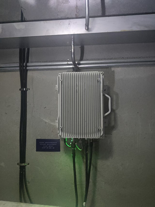  阜平电力管廊覆盖漏缆方式案例
